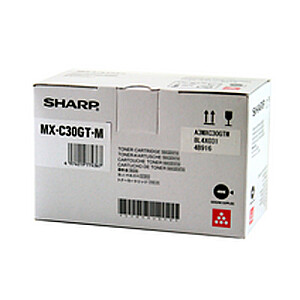 Тонер-картридж Sharp MXC30GTM 1 шт. Оригинальный Пурпурный