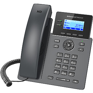 Grandstream Networks GRP2602 IP telefonas, juodas, 2 eilučių LCD