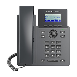 Grandstream Networks GRP2601P IP telefonas, juodas, 2 eilučių LCD