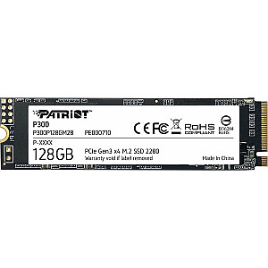 „Patriot P300“ 128 GB M.2 2280 PCI-E x4 SSD (P300P128GM28)