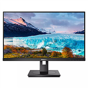 Philips LCD Monitor 243S1/00	 23.8 ", IPS, FHD, 1920 x 1080, 16:9, 4 ms, 250 cd/m², Black, Signal output, 75 Hz, HDMI ports quantity 1