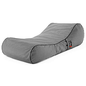 Qubo™ Flat Lounger Graphite POP FIT sēžammaiss pufs