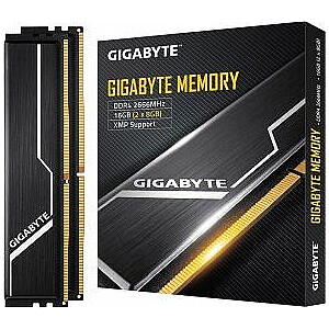 Память Gigabyte DDR4, 16 ГБ, 2666 МГц, CL16 (GP-GR26C16S8K2HU416)