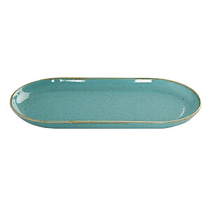 SEASONS TURQUOISE ovali lėkštė 15x30cm, Porland