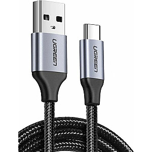 USB laidas Ugreen USB-A – USB-C 1,5 m juodas (60127)