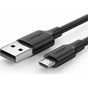 USB laidas Ugreen USB-A - microUSB 3 m juodas (UGR1160BLK)