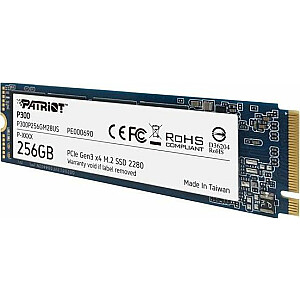 Твердотельный накопитель Dysk Patriot P300 256 ГБ M.2 2280 PCI-E x4 (P300P256GM28)