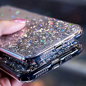 Fusion glue glitter силиконовый чехол для Apple iPhone 13 Pro прозрачный