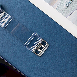 Fusion Light Set silikoninis dirželis Apple Watch 42mm / 44mm / 45mm violetinis
