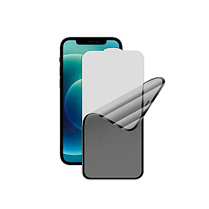 Fusion Matte Privacy keraminė ekrano apsauga, skirta Apple iPhone SE 2020 juoda