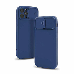 Fusion Camera Protect silikoninis dėklas, skirtas Apple iPhone 13 Pro Max mėlynas