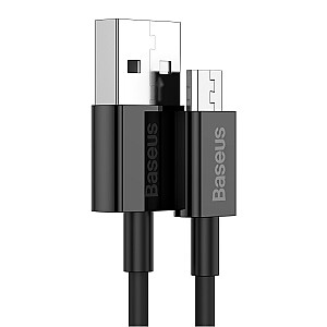 „Baseus Superior“ serijos kabelis iš USB į mikro USB, 2A, 1m (juodas)