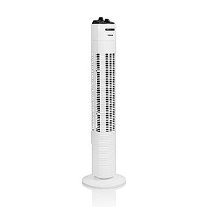 Tristar VE-5806 bokšto ventiliatorius, greičių skaičius 3, 25 W, svyravimas, skersmuo 22 cm, baltas