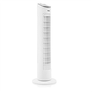 Tristar VE-5864 bokšto ventiliatorius, greičių skaičius 3, 40 W, svyravimas, skersmuo 24 cm, baltas