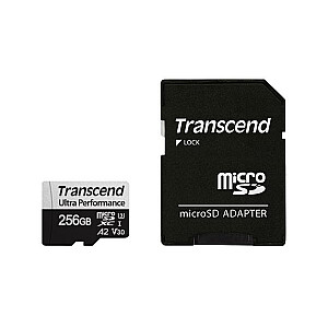 Naudoti MICRO SDXC 256 ГБ W / A / UHS-I TS256GUSD340S TRANSCEND