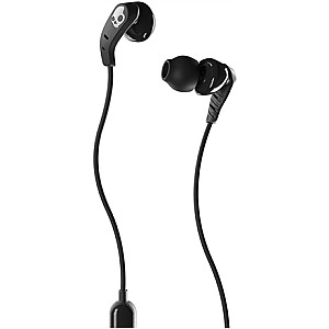 „Skullcandy“ sportinių ausinių rinkinio ausinės, mikrofonas, USB-C, laidinis, triukšmo slopinimas, juoda