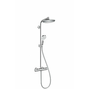 Hansgrohe Crometta S dušo komplektas su chromuotu termostatiniu rankiniu dušu (27267000)