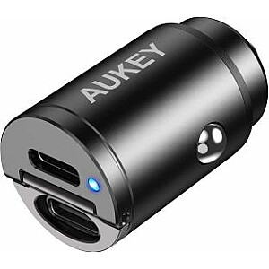 Зарядное устройство Aukey CC-A4 2x USB-C 3 A (CC-A4)