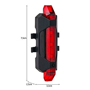 Dviračio žibintas su USB laidu Goodbuy