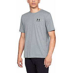 Under Armour Koszulka męska Sportstyle Left Chest SS szara r. XL (1326799036)