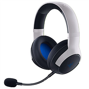 Razer žaidimų ausinės, skirtos Playstation 5 Kaira Integruotas mikrofonas, juoda/balta, belaidė