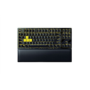 Razer optinė žaidimų klaviatūra Huntsman V2 Tenkeyless RGB LED lemputė, JAV išdėstymas, laidinis, ESL leidimas, linijinė optinė