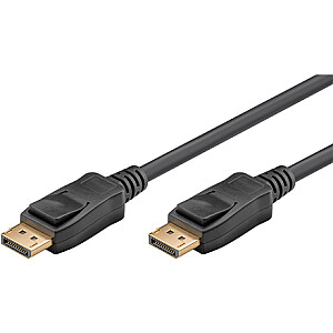 Goobay DisplayPort jungties kabelis 2.0 58534 juodas, DP į DP, 2 m