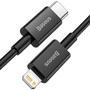 „Baseus Superior“ serijos USB-C laidas iki „iP“, 20 W, PD, 1 m (juodas)