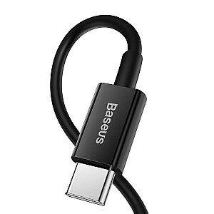 „Baseus Superior“ serijos USB-C laidas iki „iP“, 20 W, PD, 1 m (juodas)