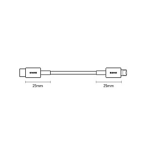 „Baseus Superior“ serijos USB-C laidas iki „iP“, 20 W, PD, 1 m (juodas)