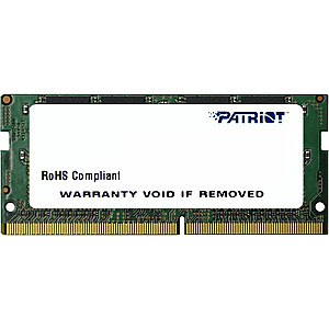 Atmintis, skirta Patriot Signature SODIMM DDR4 8GB 2666MHz CL19 nešiojamam kompiuteriui (PSD48G266681S)