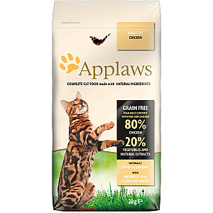 Applaws Adult - Vištienos sausas maistas katėms 7,5 kg