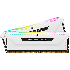 Corsair Vengeance CMH16GX4M2D3600C18W 16GB 2 x 8GB DDR4 3600MHz atminties modulis