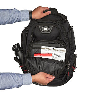 OGIO GAMBIT BACKPACK BLACK P/N: 111072_03