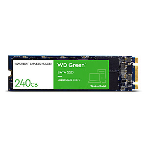 Внутренний твердотельный накопитель Western Digital Green WDS240G3G0B 2,5 дюйма, 240 ГБ, Serial ATA III