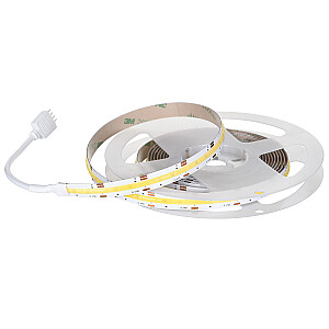 COB CCT LED juostelė 3m su maitinimo bloku + nuotolinio valdymo pulteliu IP20