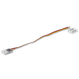 COB CCT LED juostelė 3m su maitinimo bloku + nuotolinio valdymo pulteliu IP20