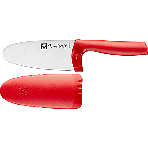 Нож поварской ZWILLING Twinny 36550-101-0 10 см красный Уроки кулинарии для детей