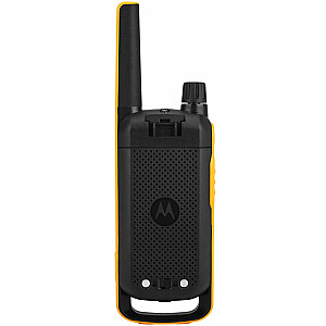 Motorola Talkabout T82 Extreme Twin Pack Walkie Talkie 16 kanalų juoda, oranžinė