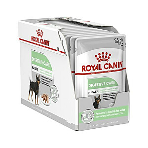 ROYAL CANIN Digestive Care Paštetas šlapias šunų maistas 12x85g