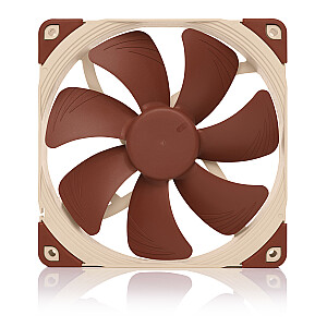 Noctua NF-A14 Компьютерный корпус Вентилятор 14 см Бежевый, Коричневый