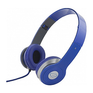 Ausinės/ausinės Esperanza EH145B Headband Blue