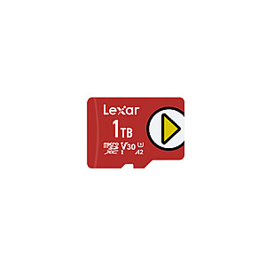 Lexar Play UHS-I 1024 GB, micro SDXC, 10 klasės Flash atmintis