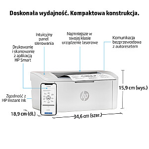 HP LaserJet M110w 600 x 600 dpi A4 Wi-Fi