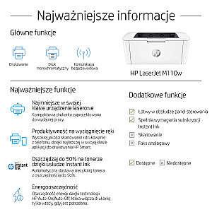 HP LaserJet M110w 600 x 600 dpi A4 Wi-Fi