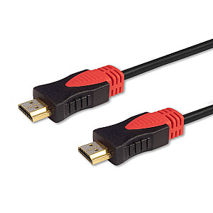 Savio CL-96 HDMI-кабель 3 м HDMI Type A (стандартный) Черный, красный