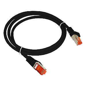 Alantec KKS6CZA1.0 Патч-корд F/UTP кат.6 ПВХ 1.0м черный