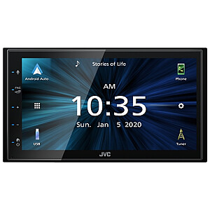 Автомобильный медиа-ресивер JVC KW-M560BT Черный 200 Вт Bluetooth