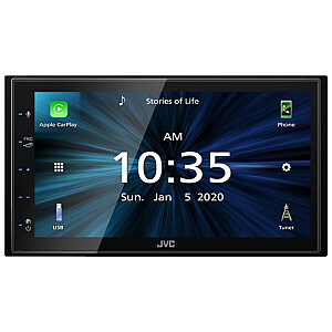 Автомобильный медиа-ресивер JVC KW-M560BT Черный 200 Вт Bluetooth