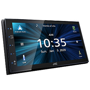 Автомобильный медиа-ресивер JVC KW-M560BT Черный 200 Вт Bluetooth